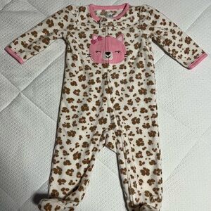 Fleece footed pjs